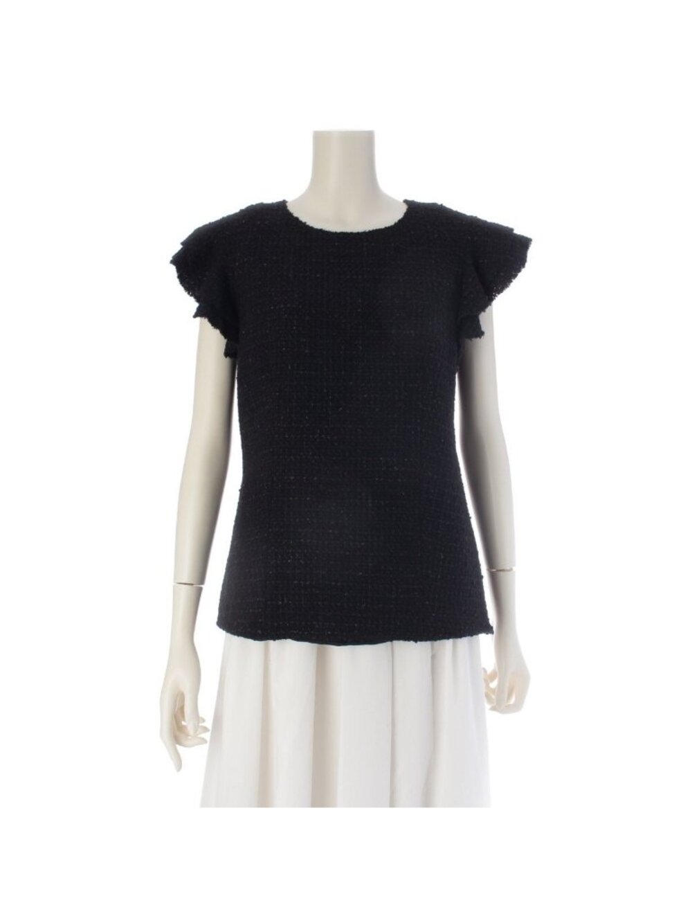 Chanel Wool Coco Button Frill